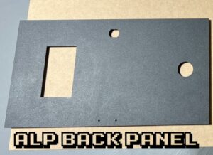 AtGames Legends Pinball (ALP) Replacement Back Cover