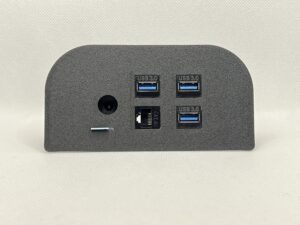 Custom replacement back plate for AtGames Legends Ultimate Arcade cabinet